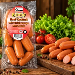 Boof Beef Cocktail sausages, 500 g pack